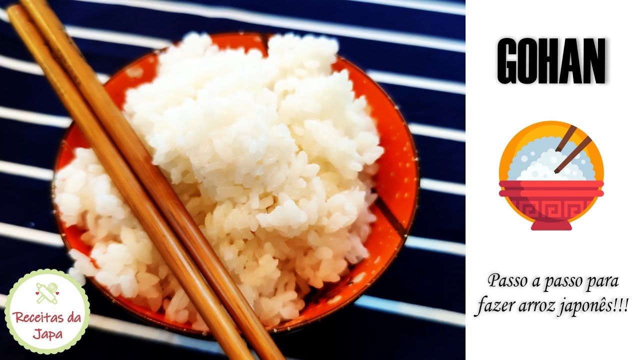 Como fazer ARROZ JAPONÊS na panela normal
