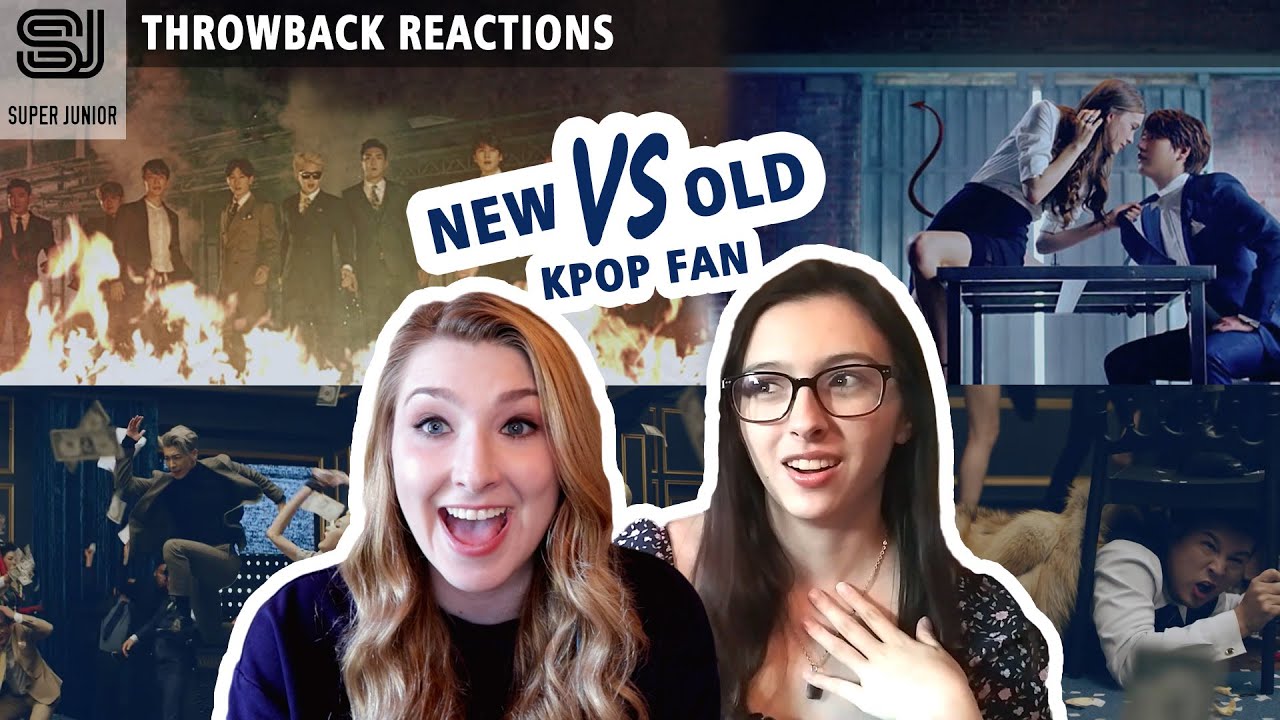 Reacting to Super Junior (슈퍼주니어) || Devil & Black Suit MV