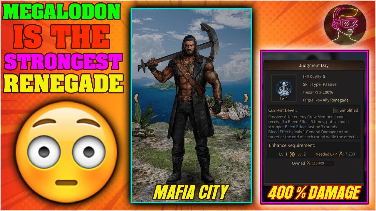 MEGALODON Is Absolutely A Menace Renegade - Strongest Renegade Now ! 🤯