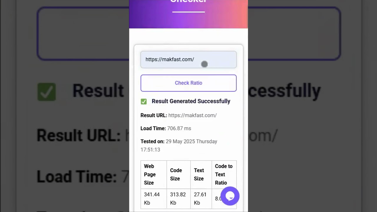 Free Code to Text Ratio Checker Tool | Check Ratio b/w Your Code on Content on a Webpage