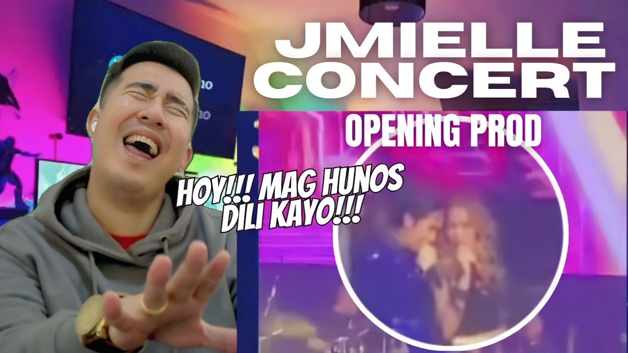 [REACTION] JMIELLE CONCERT | OPENING PROD | Marielle Montellano and JM Dela Cerna