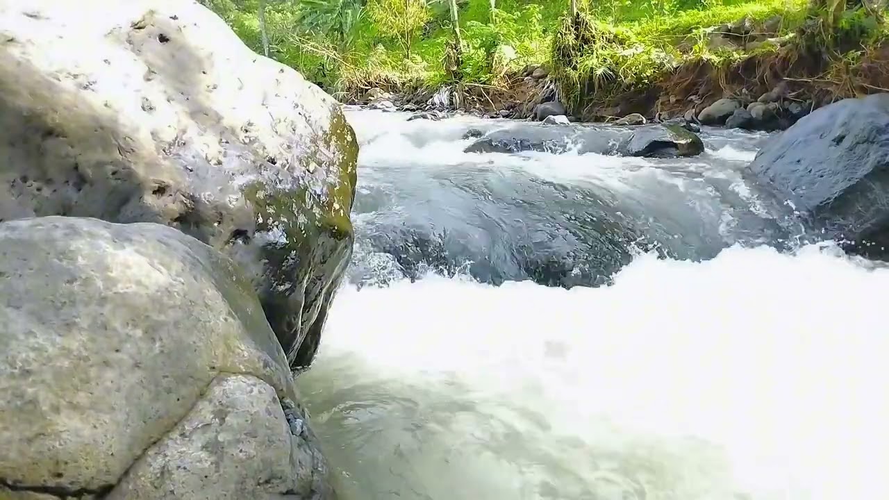 Relaxing River Sounds for Deep Sleep- Peaceful Nature Sounds, Water Flowing Sounds for Refresh Mind