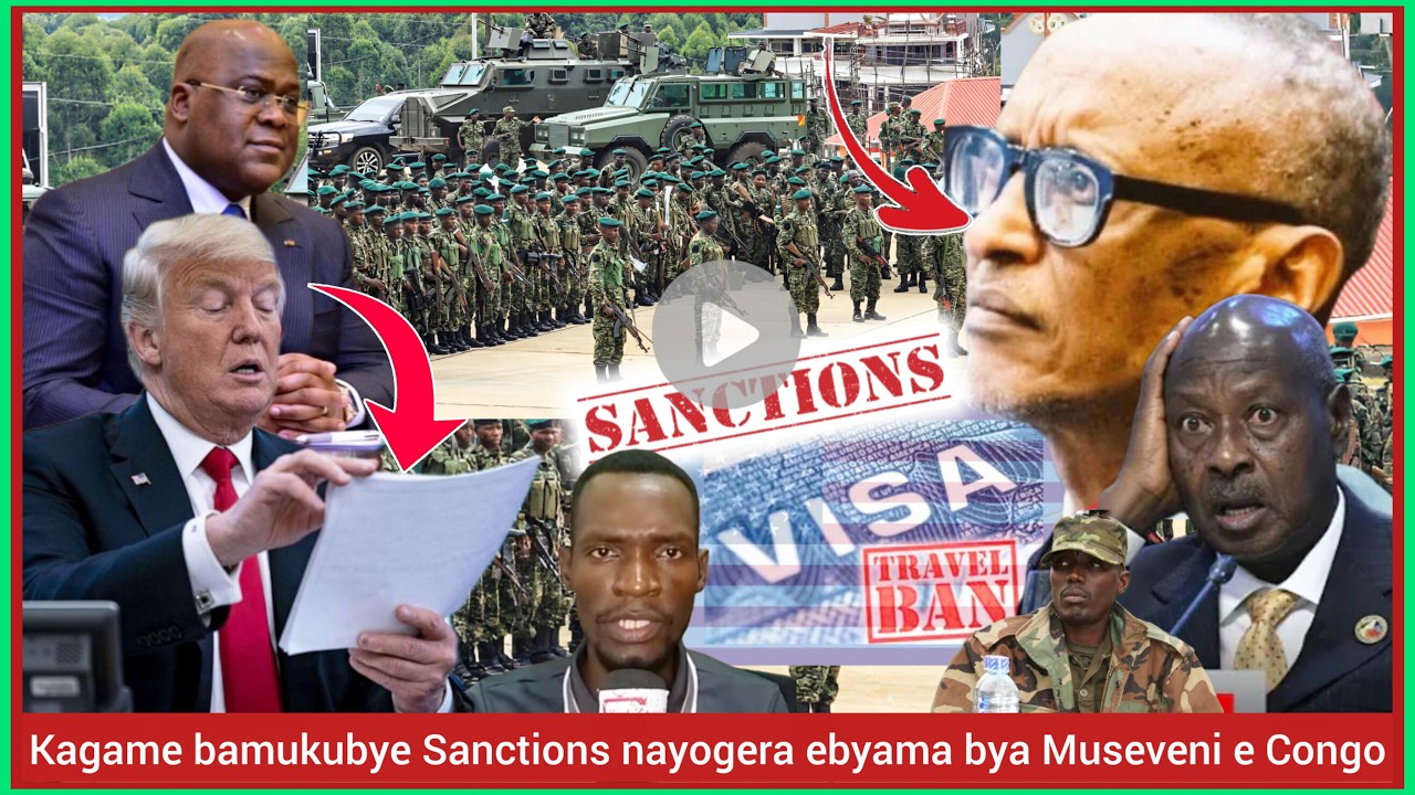 LIVE: Breaking News! Ebya Museveni bibi! America ekubye Kagame Sanctions nataaja ebya M23 e Congo!