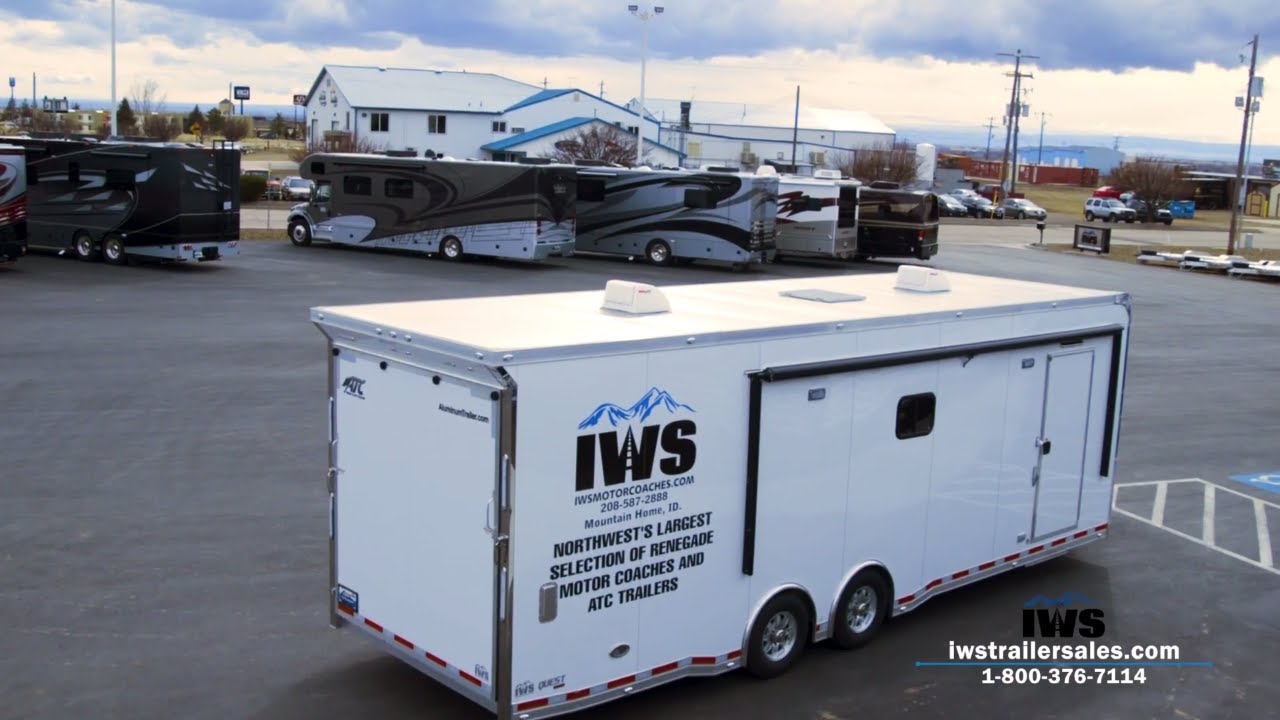 IWS Trailer Sales - Stock #5550 ATC Quest CH405 Racing Trailer