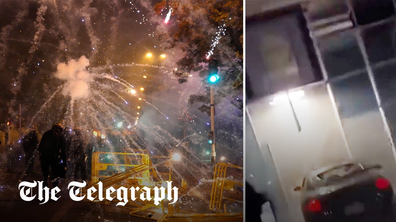 Looting and riots erupt in France as Macron considers state of emergency
