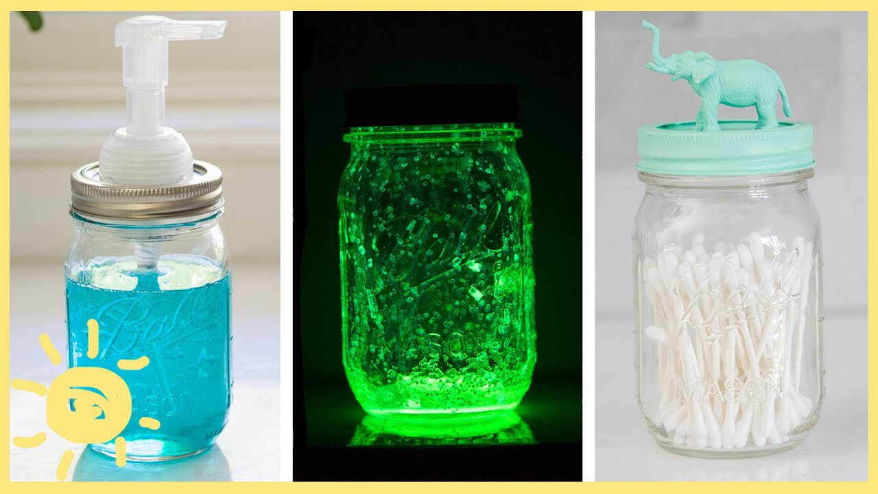 DIY | 3 Easy Mason Jar Hacks