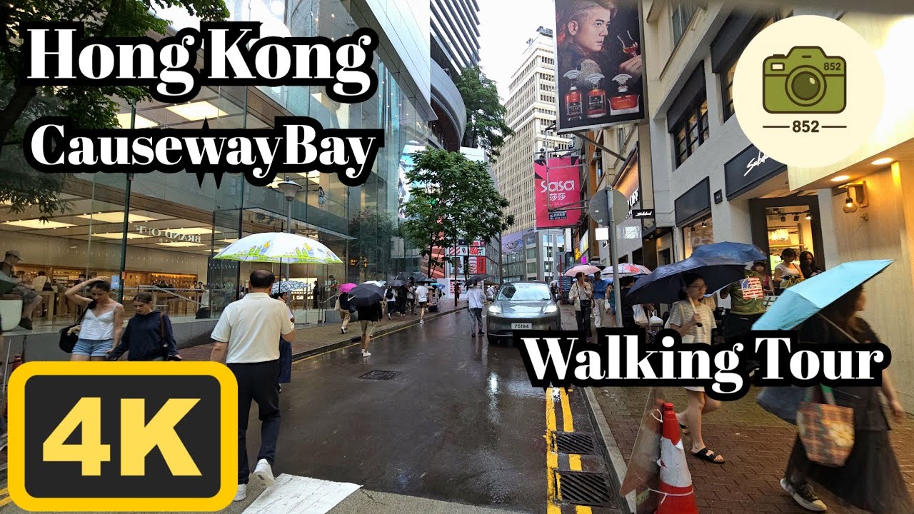 Walking in Hong Kong | 4K | CausewayBay| Walking Tour | ASMR | July/2026