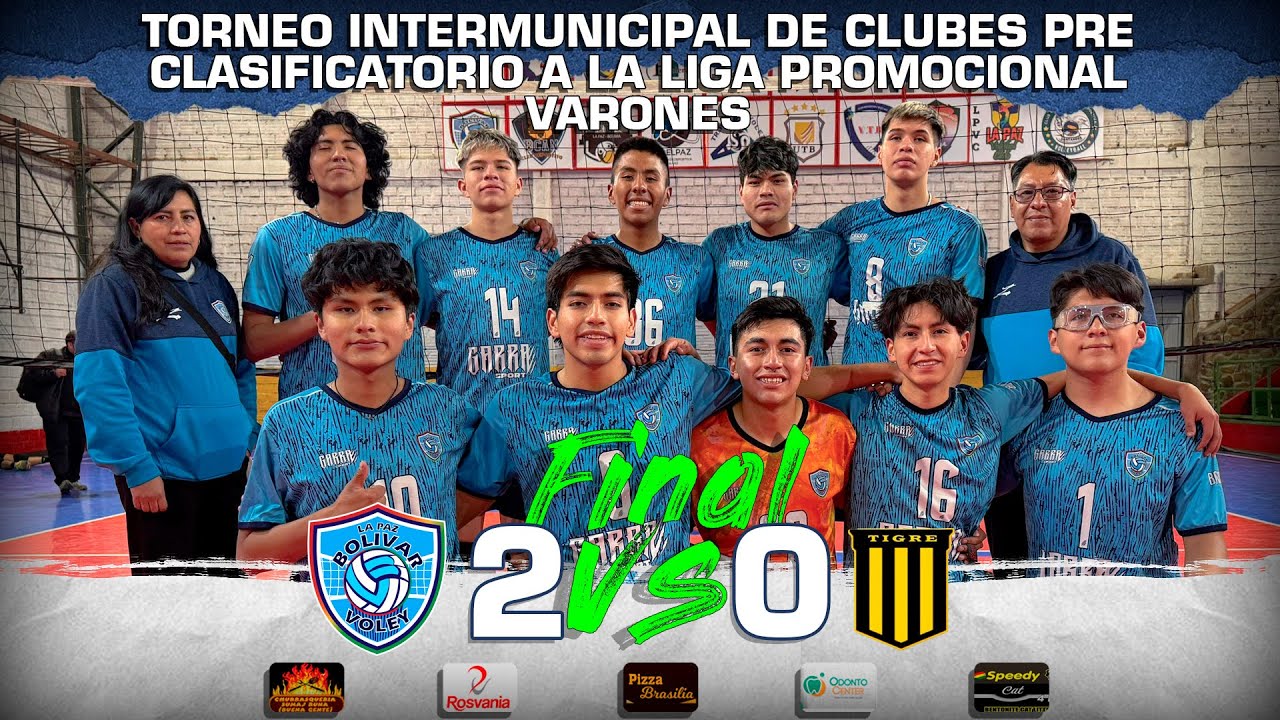 La Paz Bolivar Voley  🆚 Tigre | Final | Torneo intermunicipal Pre Clasificatorio a la Liga P.