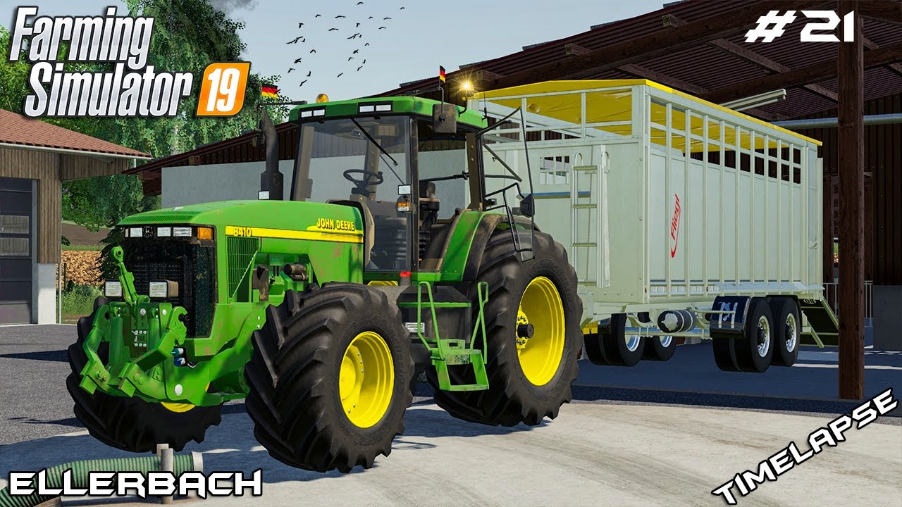 Buying pig farm & animal care | Animals on Ellerbach | Farming Simulator 19 | Episode 21