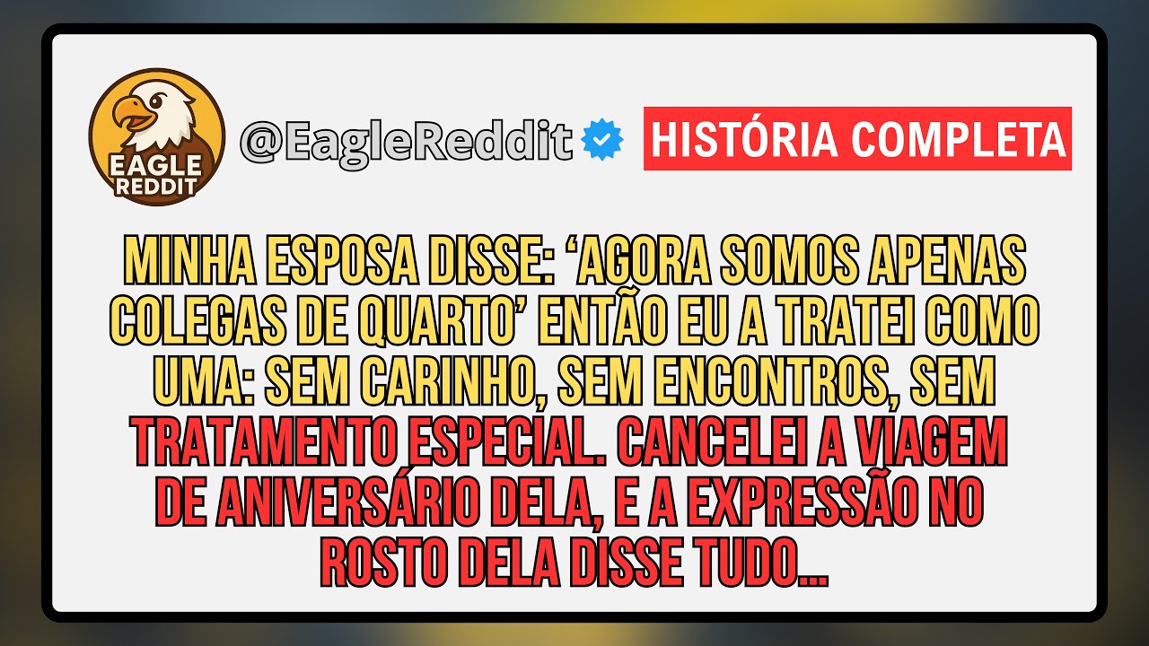 Minha Esposa Disse Que Éramos Só Colegas de Quarto — Então Eu Passei a Agir Exatamente Assim