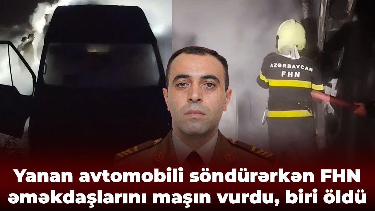 FHN əməkdaşının faciəli öIümündən saniyələr öncəki SON GÖRÜNTÜSÜ