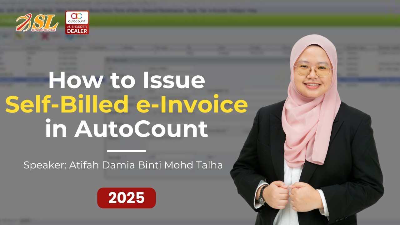How to Issue Self-Billed e-Invoice in AutoCount | Payment Voucher, Purchase Invoice & AR Credit Note