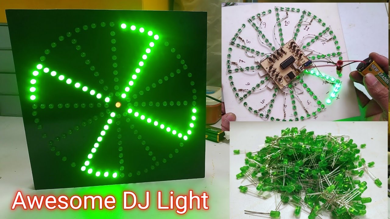 Super Led Chaser (Sequential Flashing) light 12x14 168 led | সহজেই সুন্দর একটি এলইডি চেজার তৈরি করা