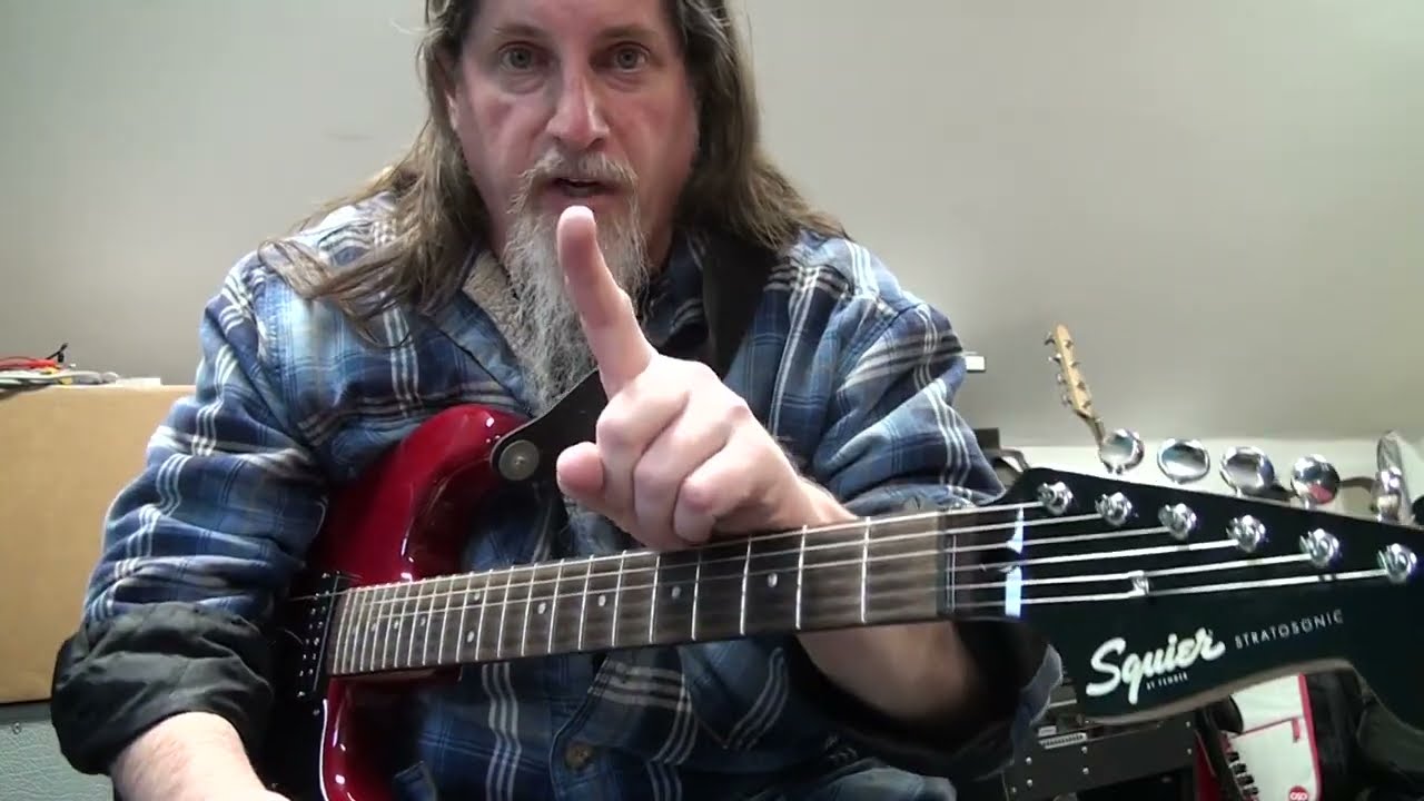 Easy One-Finger Guitar Chords