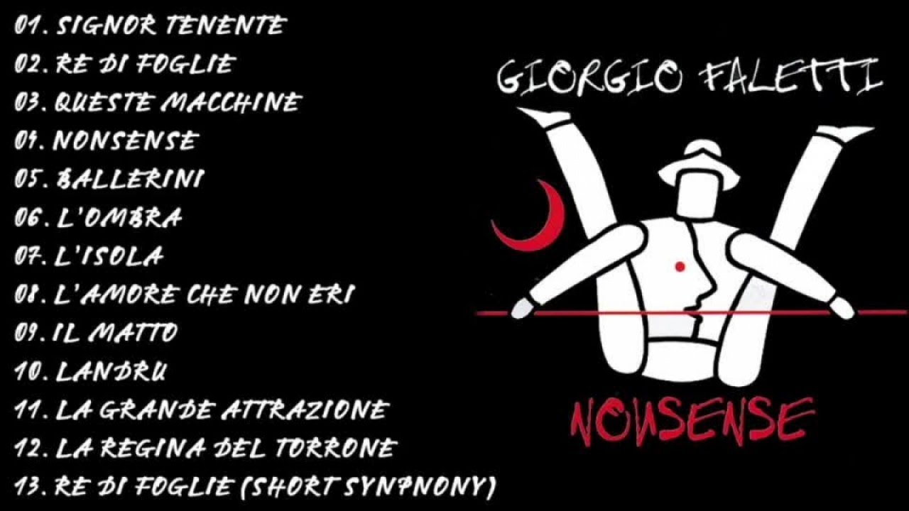 Giorgio Faletti - Nonsense (Il meglio della musica Italiana)