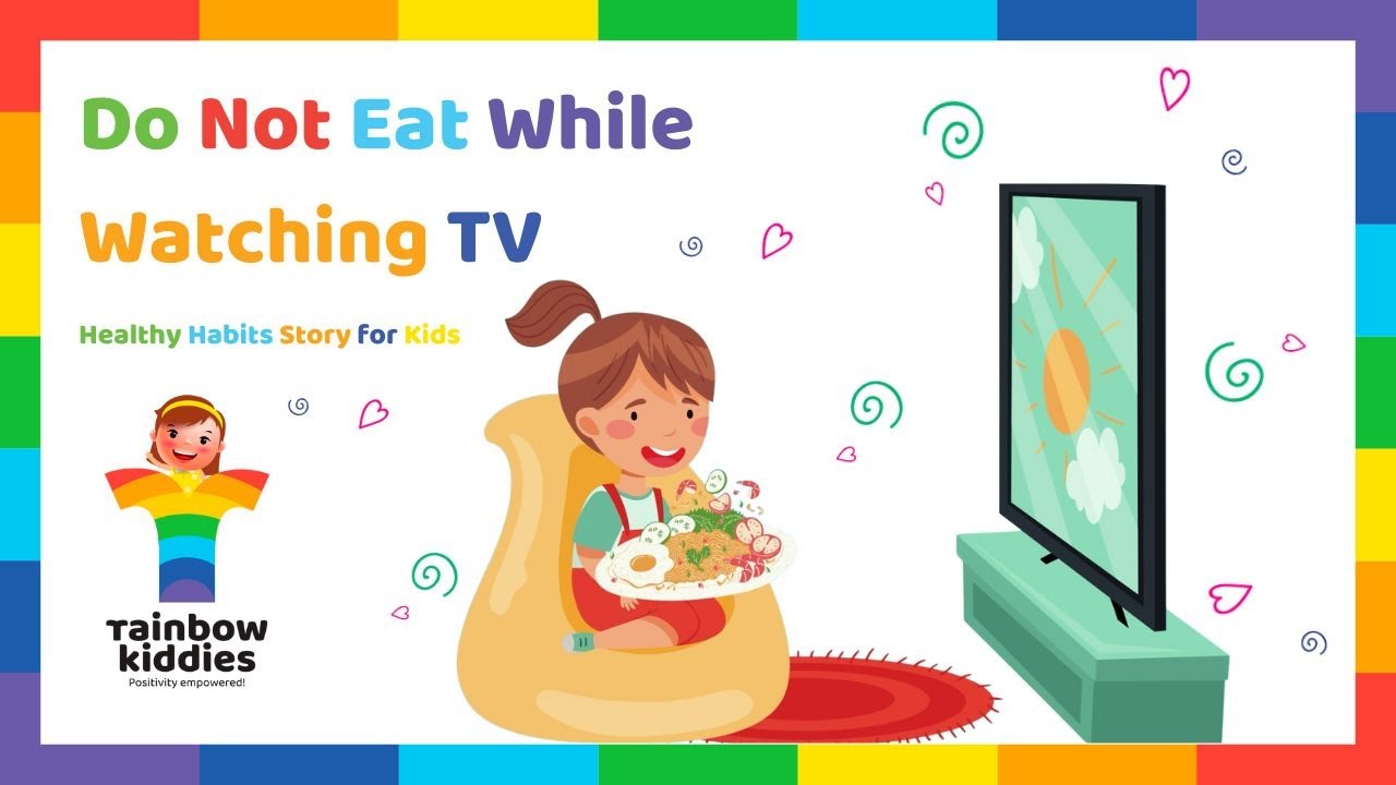 Why is too Much Screen Time Not Good for Kids? | Healthy Habits | Rainbow Kiddies Stories for Kids