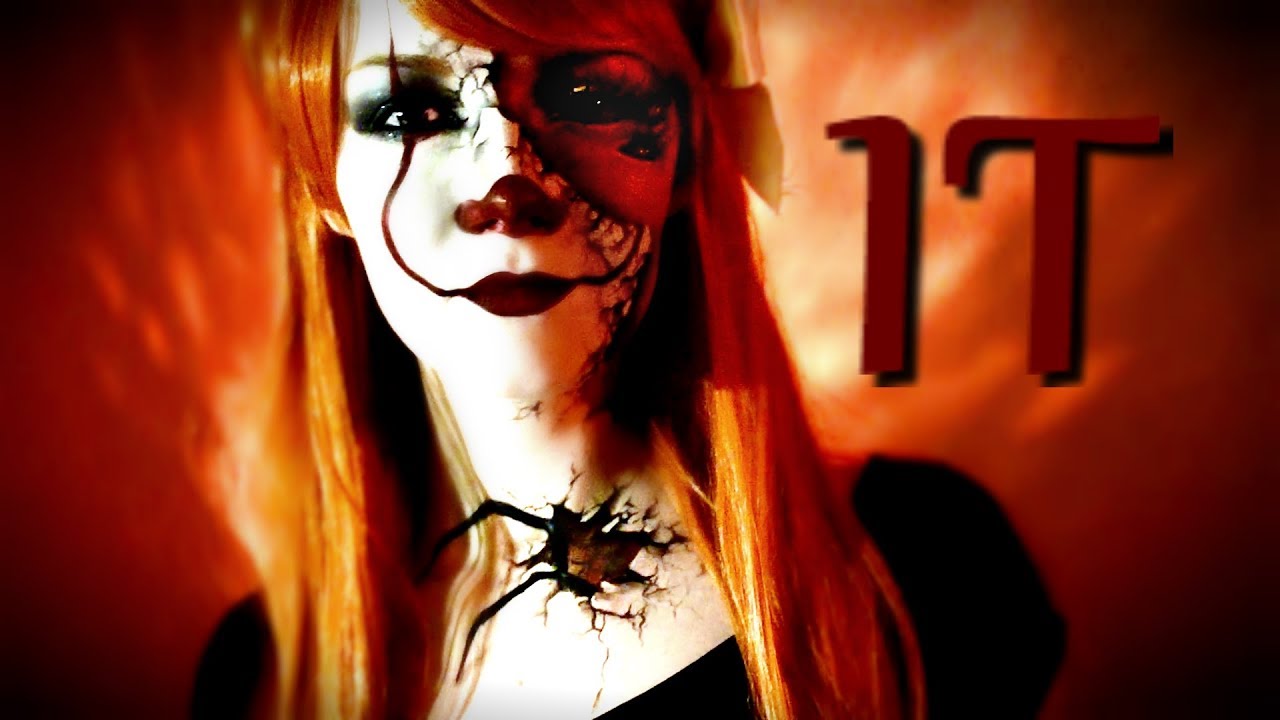 Pennywise/Spidery Face Makeup Tutorial!