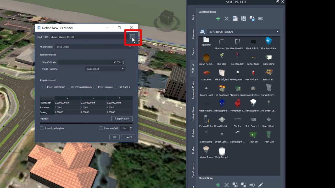 Custom Decorations in InfraWorks