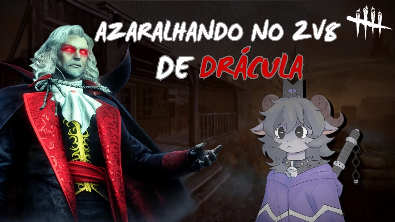 2V8 DE DRÁCULA E MERCENÁRIO COM OS SURVS MENOS HABILIDOSOS DO DBD!!!