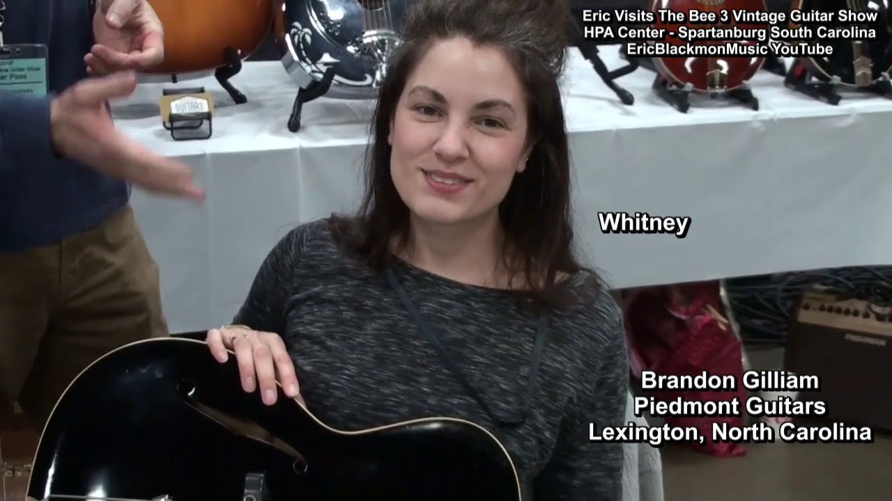 Bee 3 Vintage Guitar Show Spartanburg SC Visit With Eric Blackmon FunkGuitarGuru Funk
