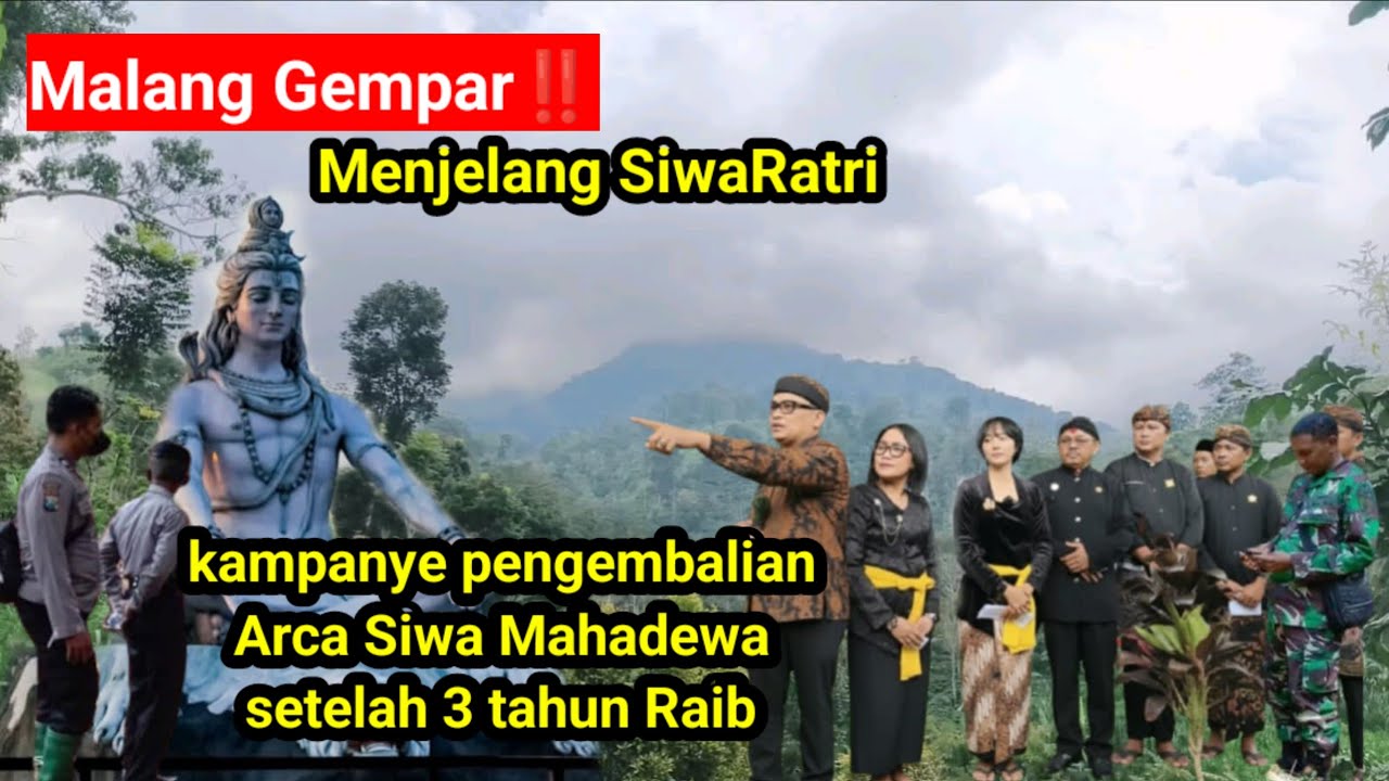 MERINDING‼️Warga berbondong bondong dan Menangis..Arca Mahadewa Raib di curi 