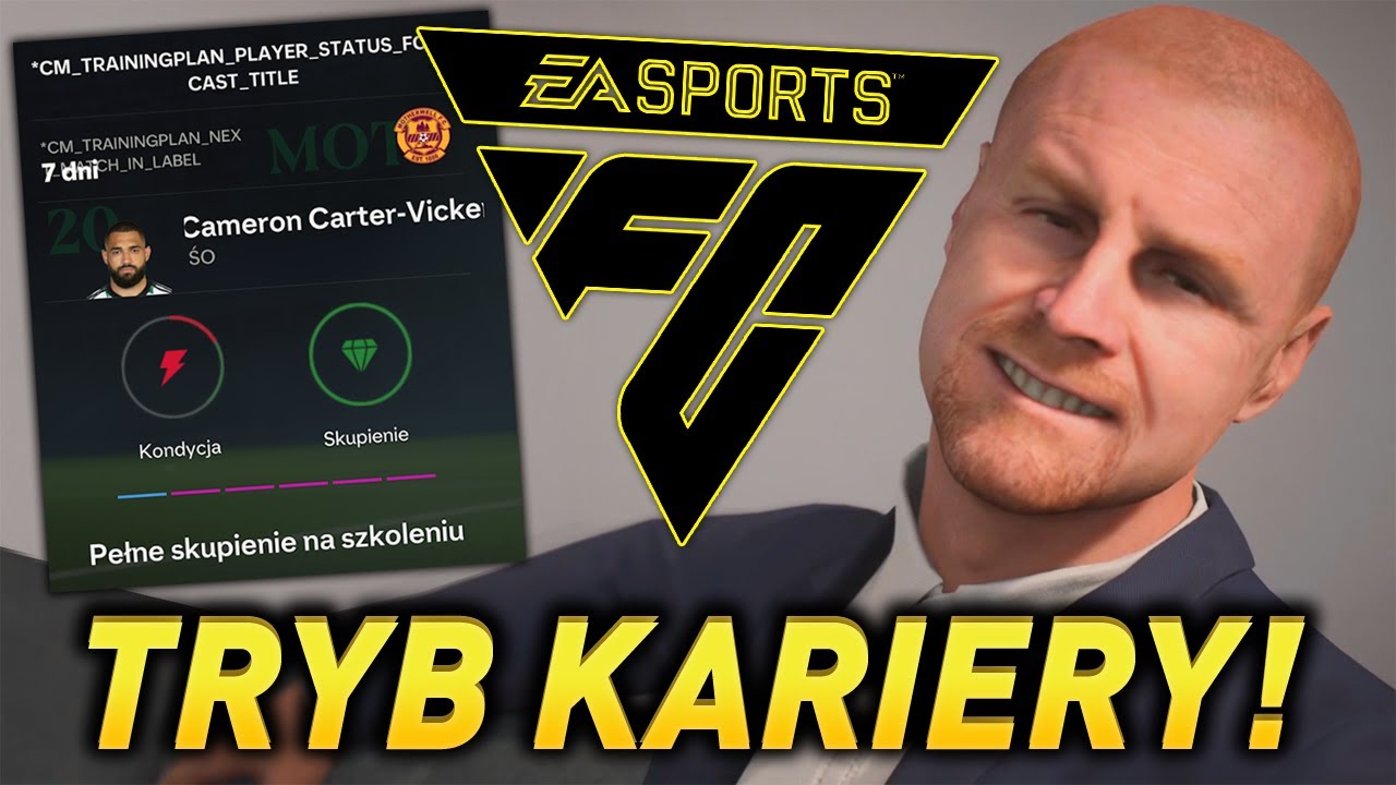 EA SPORTS FC - TRENER ZA DYCHE TESTUJE TRYB KARIERY!