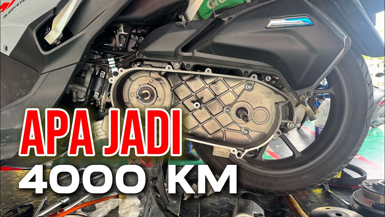 AX200S APA JADI PADA 4000 KM.? EKZOS PATAH? BANYAK HABUK.? MENYESAL?
