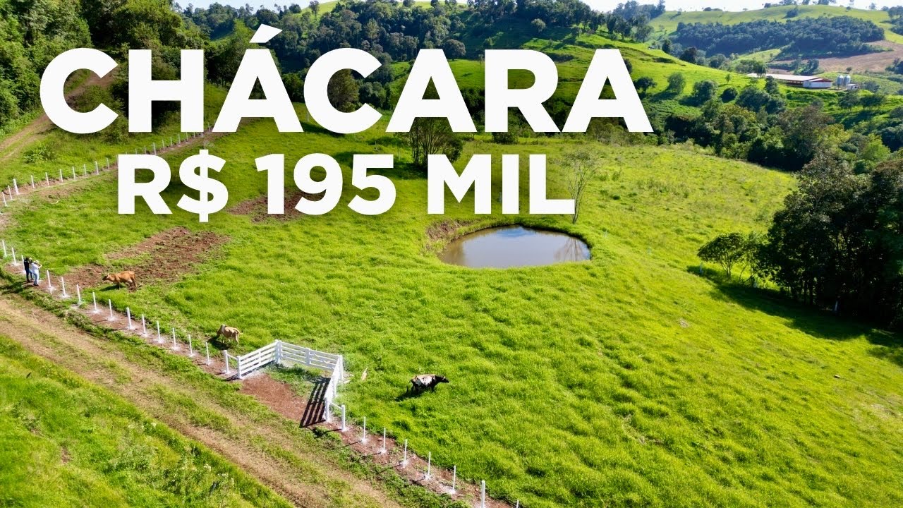 CH&Aacute;CARA &Agrave; VENDA EM SANTA CATARINA POR R$195MIL | VISTA PANOR&Acirc;MICA  E PRIVATIVA