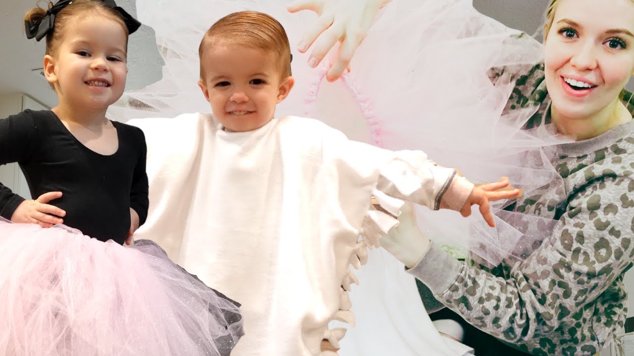 DIY Halloween Costumes | Simple and Easy Homemade Ballerina and Ghost Costumes for Kids