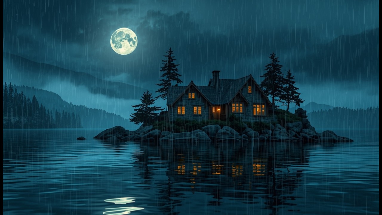 🎵 Relaxing Piano Music – Healing Rain Sounds for Deep Sleep & Stop Overthinking Tonight –Sleep Music