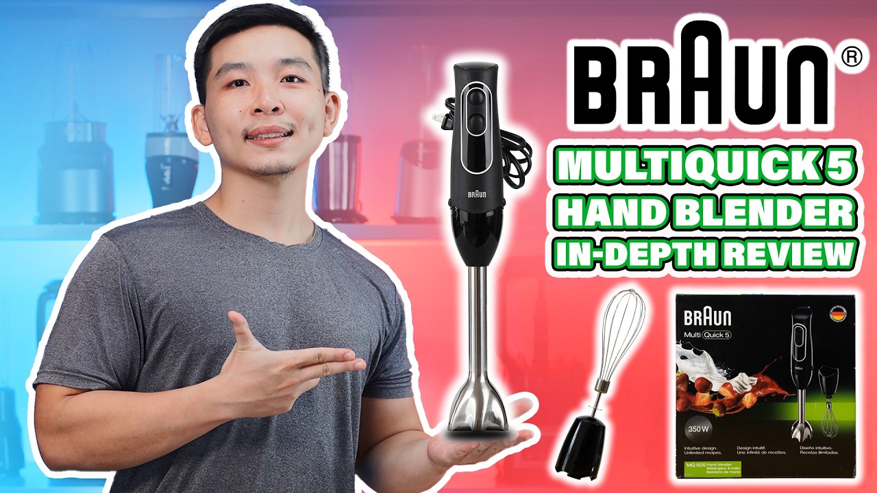 Braun MultiQuick 5 Hand Blender Review - Shouldit Blender Series