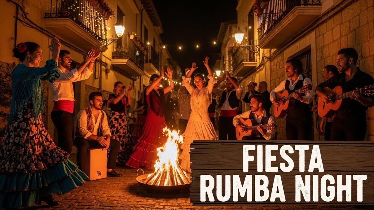 🔥 Street Fiesta Spain 🇪🇸 | Modern Rumba Flamenca Night Vibes