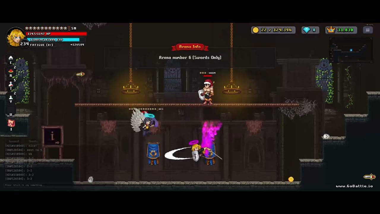 1v1 against Kes