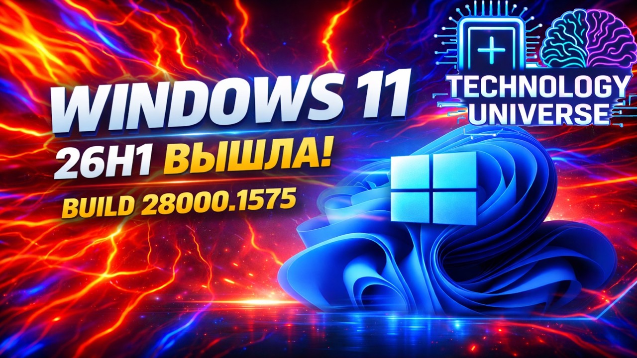 Windows 11 26H1 ВЫШЛА &mdash; ПЕРВЫЙ ВЗГЛЯД и ЧЕСТНОЕ МНЕНИЕ (Build 28000.1575)