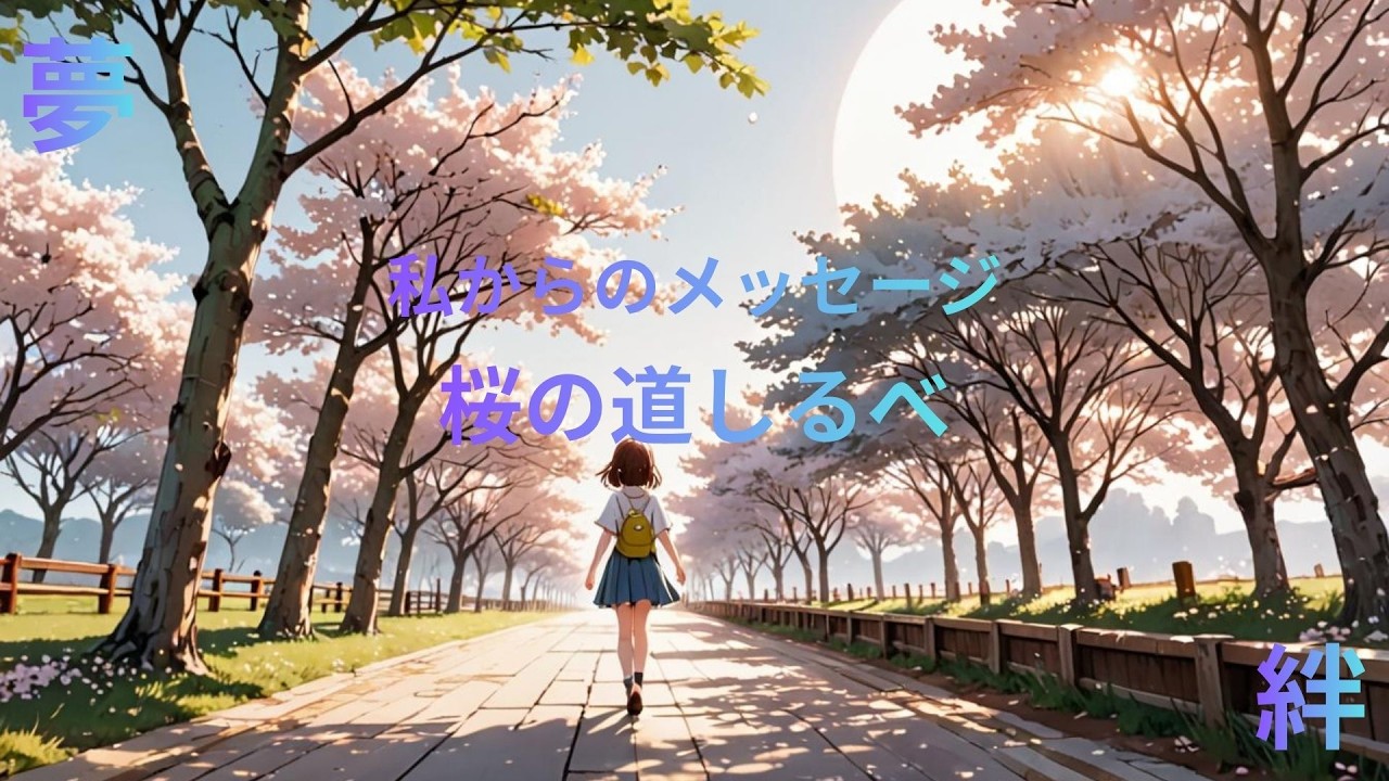 AIロサリオの音楽桜の道しるべ定期配信2#オリジナル #Jポップ #AI音楽 #AIボーカル #SUNOU #BGM