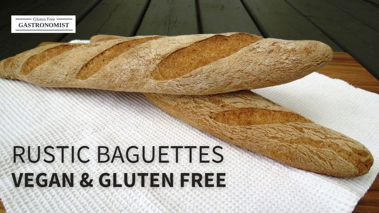 RUSTIC BAGUETTES Vegan & Gluten Free (Gum Free, Oat Free, Corn Free)