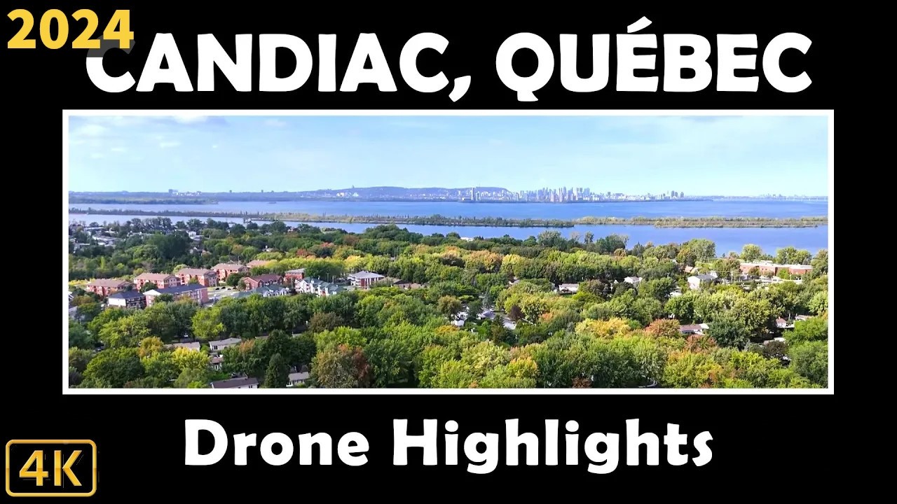 Exploring Candiac, Québec 🇨🇦 from Above! 🌅 | 4K DJI Mini 4 Highlights ✨