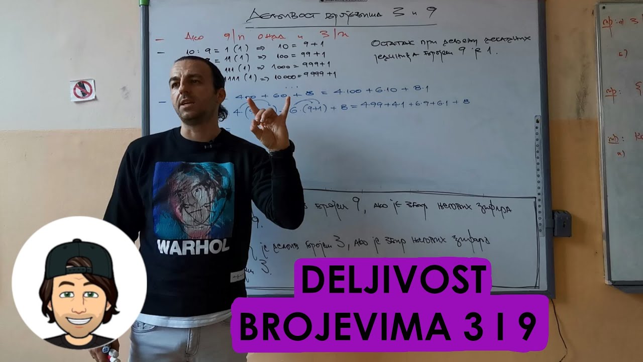 DELJIVOST BROJEVIMA 3 I 9