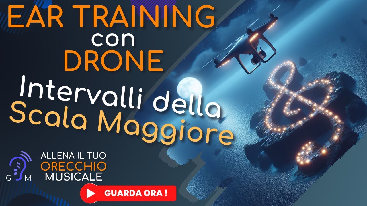 EAR TRAINING sugli intervalli DIATONICI da fare OVUNQUE, anche solo ascoltando!
