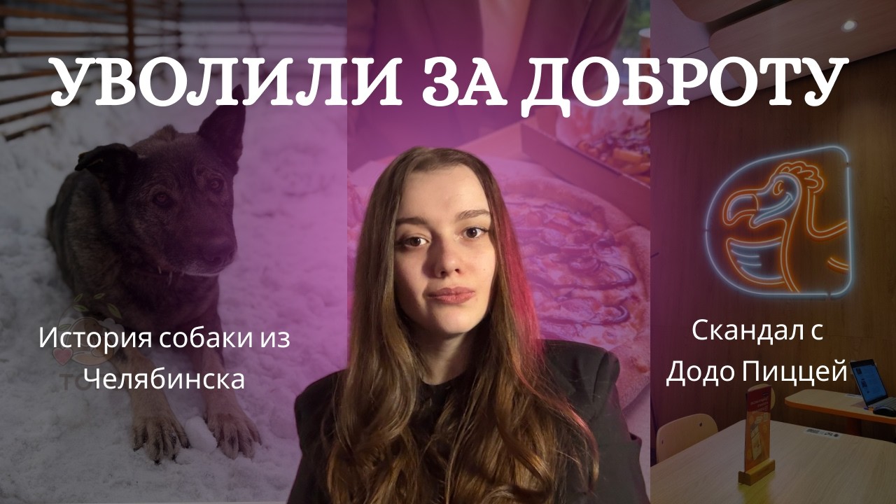 ДОДО ПИЦЦА: УВОЛИЛИ КУРЬЕРА ЗА СОБАКУ? | Скандал в Челябинске и судьба Додобони