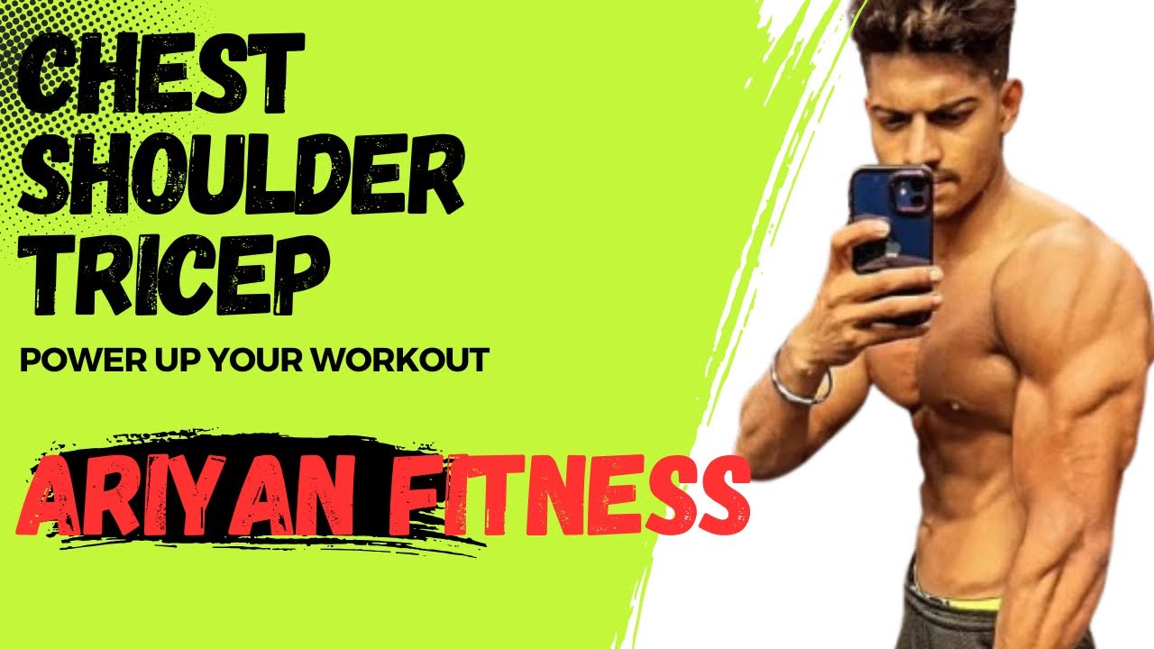 chest,shoulder,tricep workout For beginners