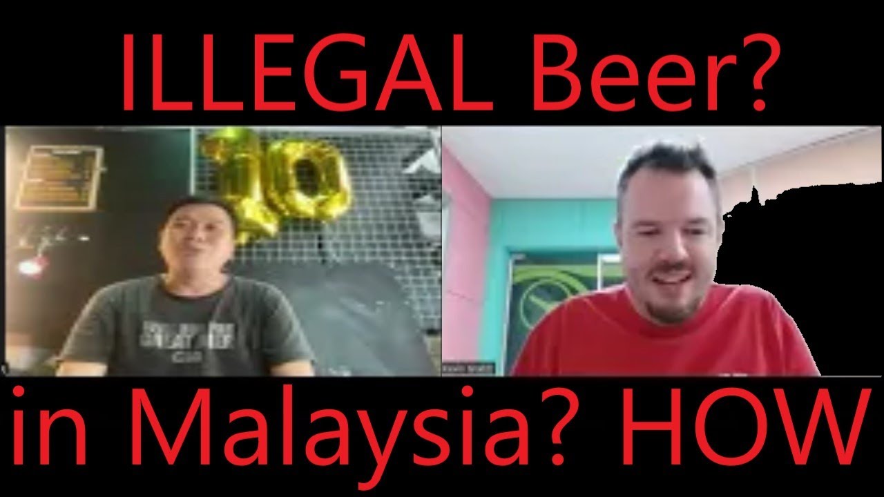 Microbrewing is Illegal in Malaysia..... So how does this man do it?
