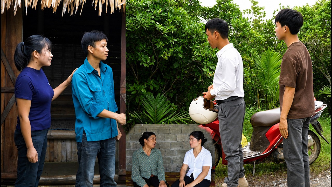 The young man's father wanted to personally thank the family&mdash;Thuy's mother came advise her daughter