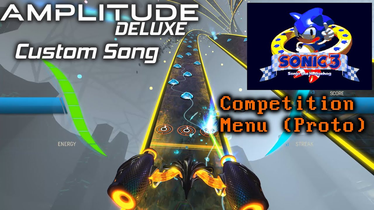Amplitude (PS4) Custom Preview | SEGA - Competition Menu (Prototype)