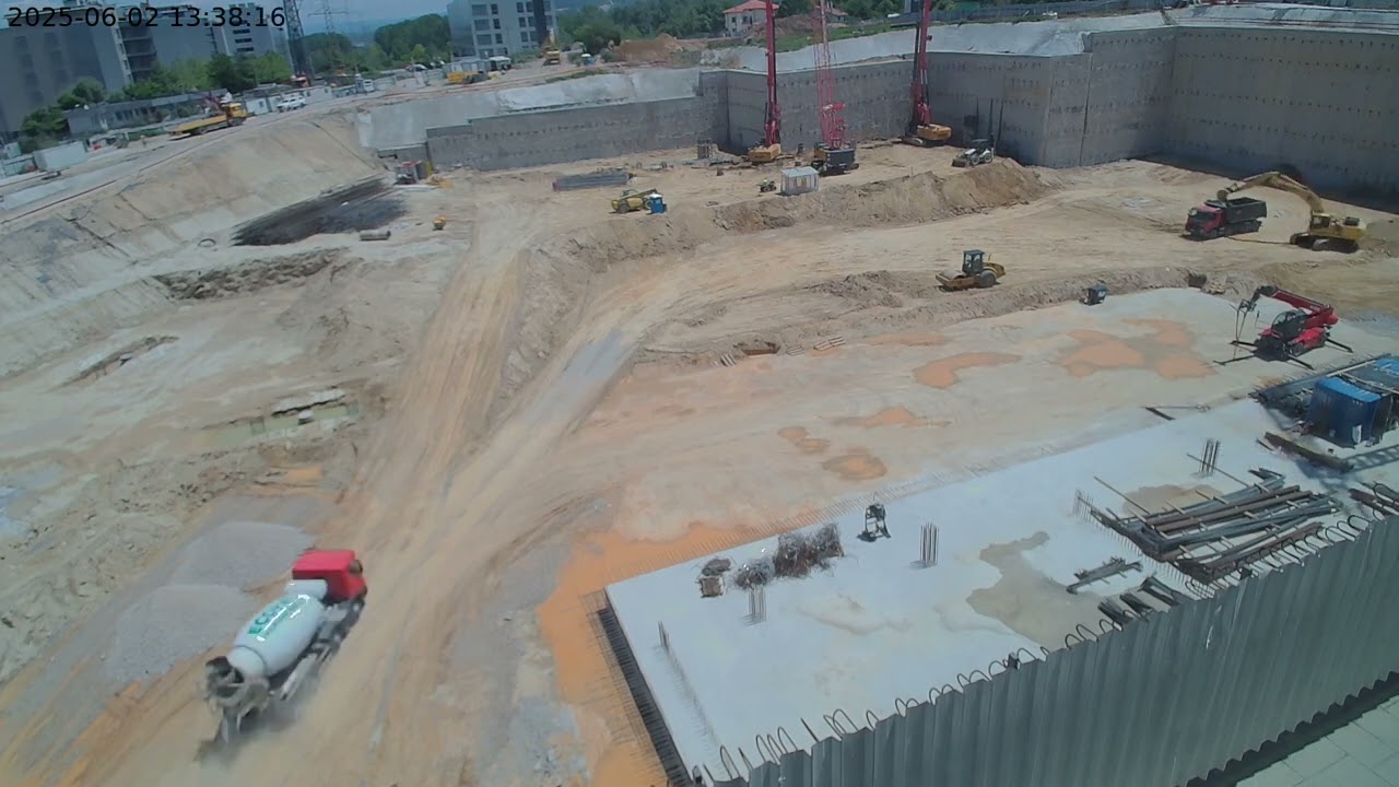 Garitage Park Office Tower 2025.06.02 construction timelapse (cam3)