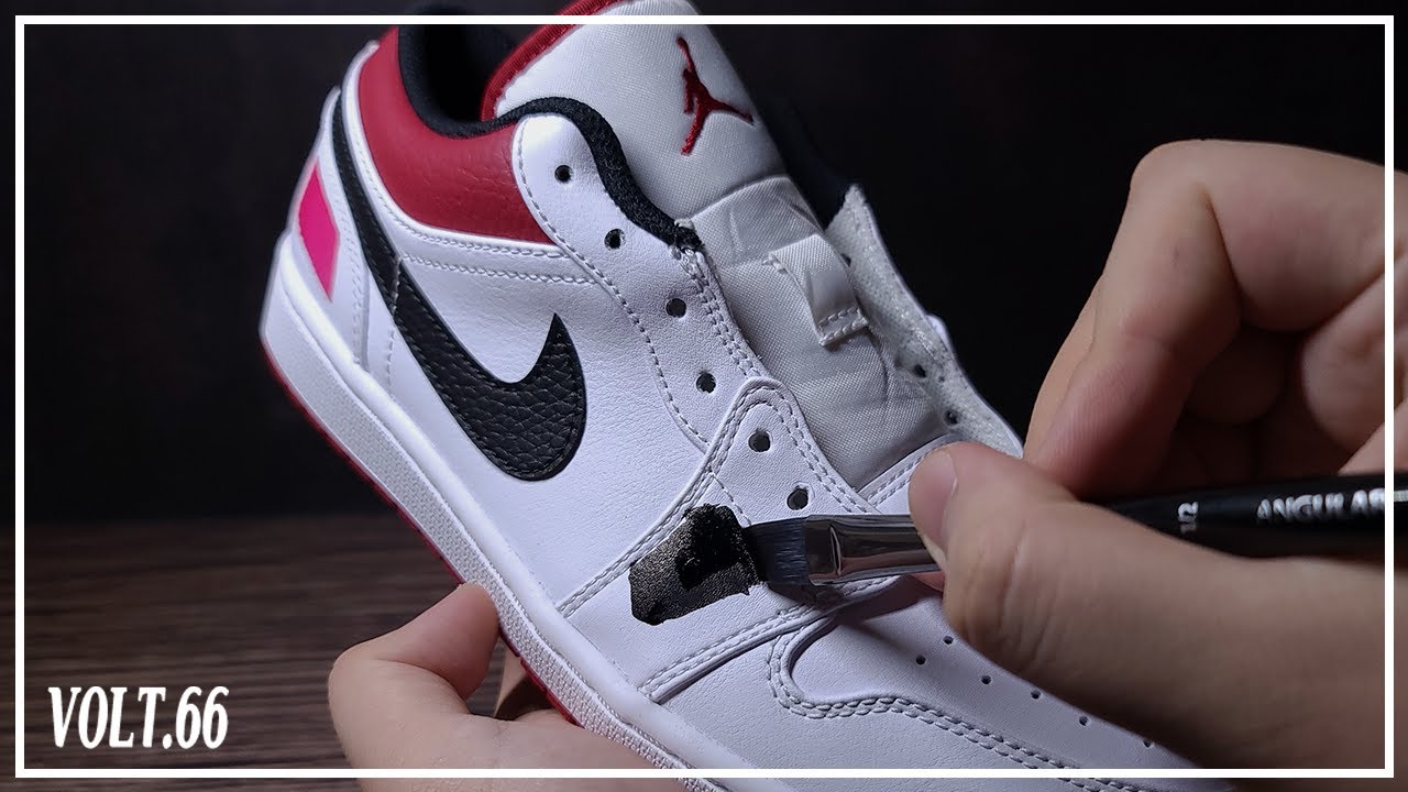 [Custom Shoes] Jordan 1 Low BlackToe Custom