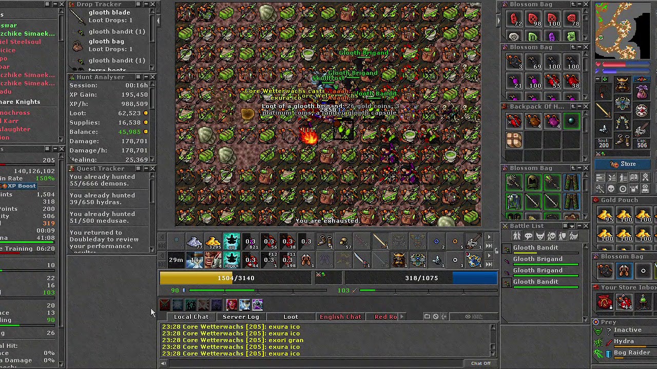 Tibia  Core Wetterwachs 205EK @ Underground Glooth Factory