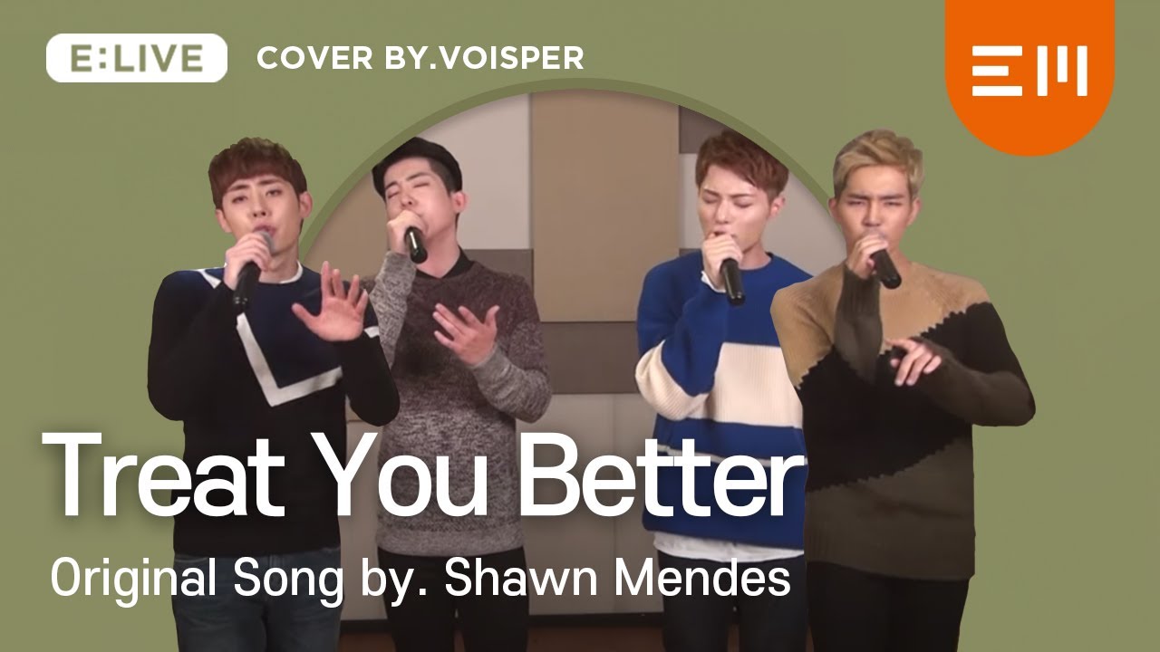 [E:LIVE] VOISPER - Treat You Better | Shawn Mendes cover