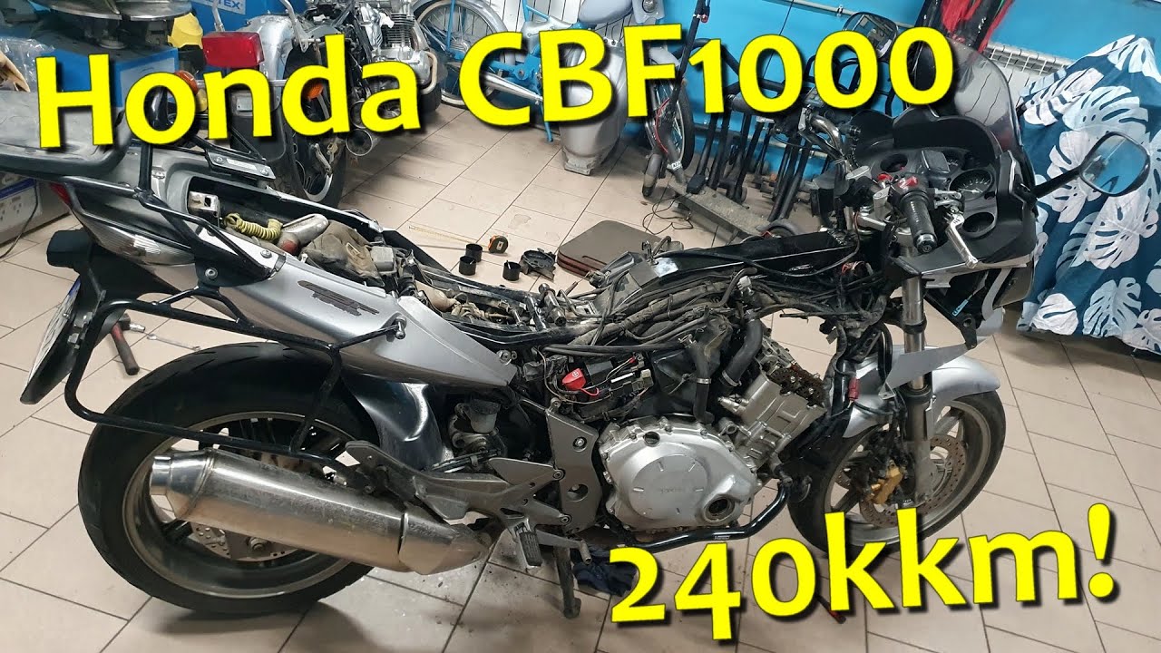 Wyrok śmierci? - Honda CBF1000 z przebiegiem 240 tys.km