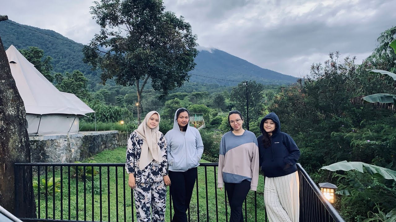 GLAMPING DI GUNUNG MAS PUNCAK🙌🏼